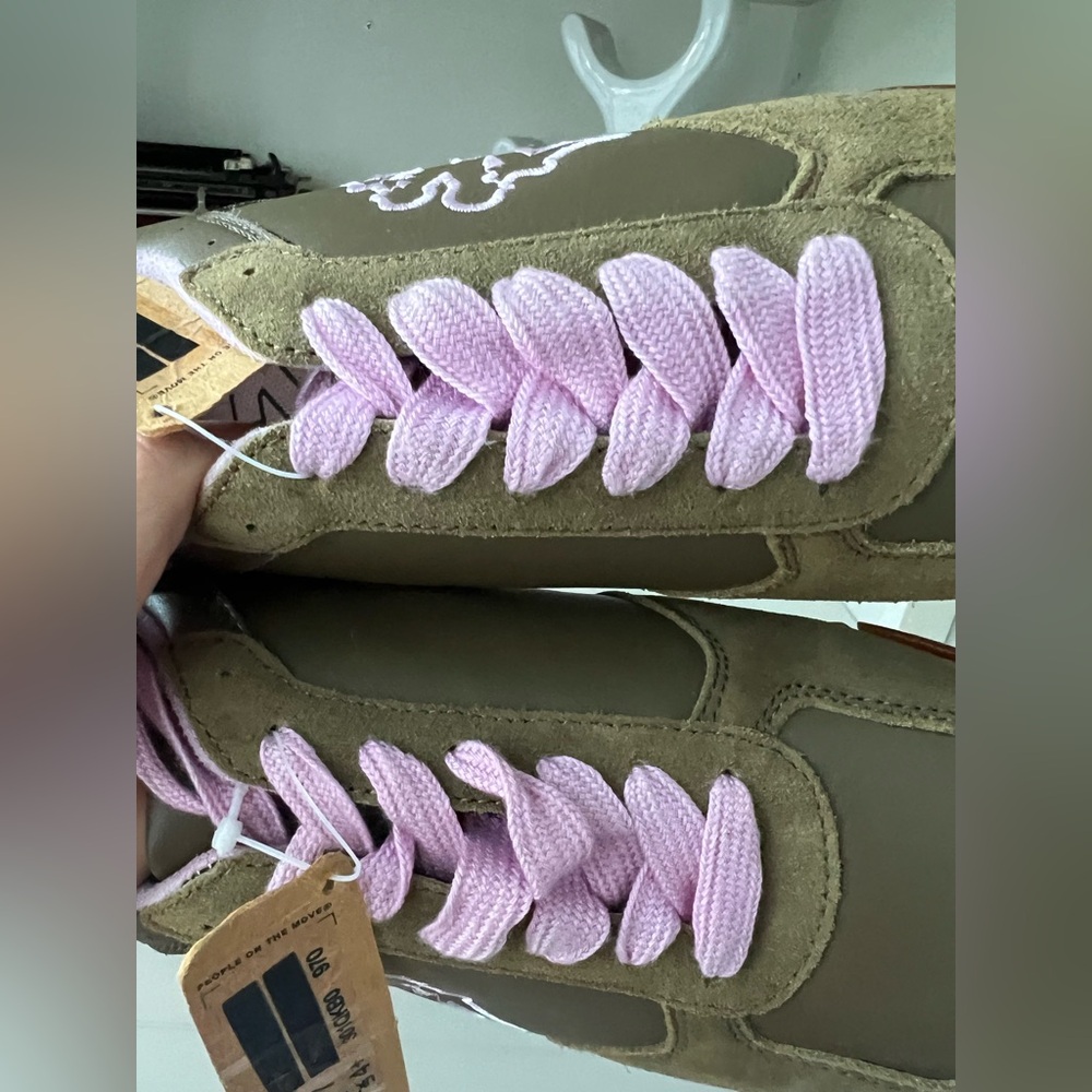 Vintage Y2K 2000’S KAPPA Olive Green Sneakers Women’s Size 7 BRAND NEW - Picture 11 of 16